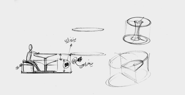 Compact Table-Corsay Sketch